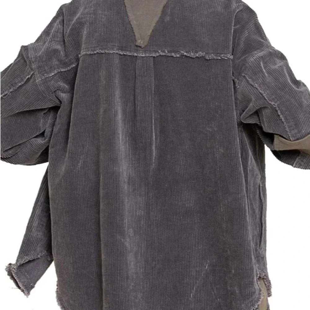 POL corduroy shacket - Picture 2 of 7